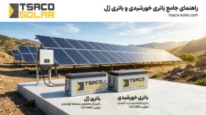 راهنمای جامع باتری خورشیدی و باتری ژل