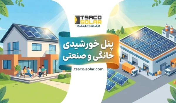 پنل خورشیدی خانگی و صنعتی